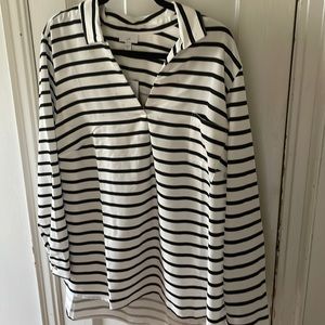 Black and white JJill top